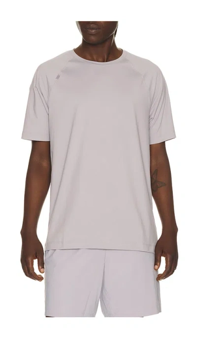 Rhone Reign Short Sleeve Tee In Gray