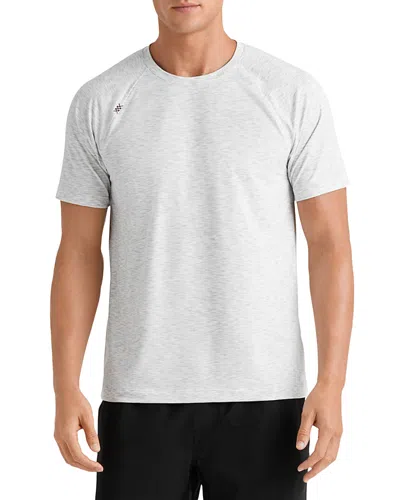 Rhone Reign Short Sleeve Shirt In Gray Space In Grey