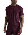 Rhone Reign Short Sleeve Tee In Burgundy