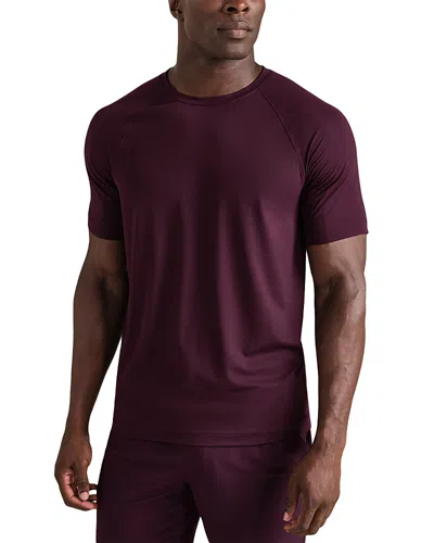 Rhone Reign Short Sleeve Tee In Burgundy