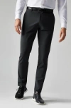 Rhone Commuter Slim Fit Five Pocket Pants In Black