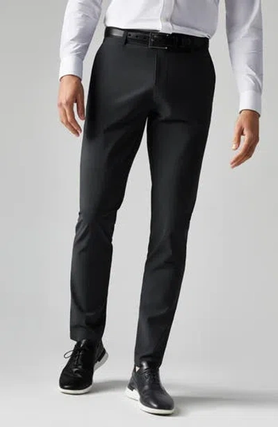 Rhone Commuter Slim Fit Five Pocket Pants In Black