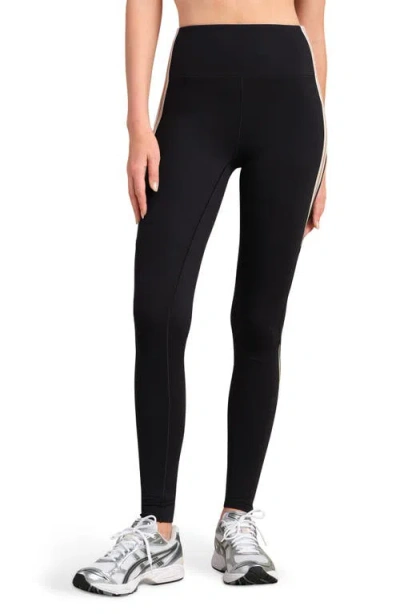 Rhone Retro Revive Side Stripe Leggings In Black