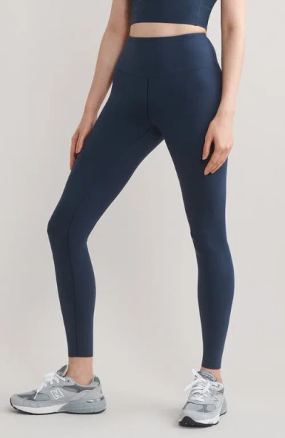 Rhone Revive Leggings In Navy Blue