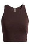 Rhone Revive Longline Bra In Brown
