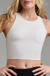 Rhone Revive Longline Bra In Snow White