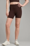 Rhone Revive Pocket Bike Shorts In Brown