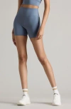 Rhone Revive Pocket Bike Shorts In Blue Shadow