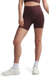 Rhone Revive Pocket Bike Shorts In Brown Berry