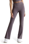 Rhone Revive Pocket Flare Leggings In Grey Lilac