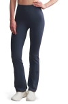 Rhone Revive Pocket Flare Leggings In Navy Blue