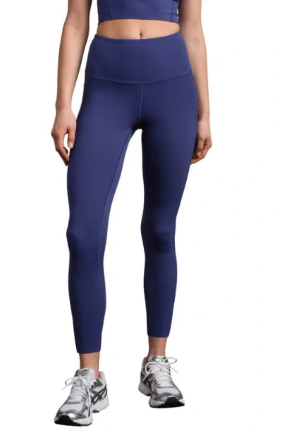 Rhone Revive Pockets 7/8 Leggings In Blue