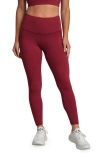 Rhone Revive Pockets 7/8 Leggings In Burgundy