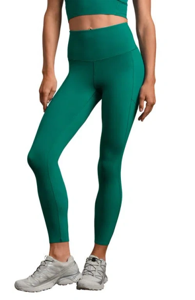 Rhone Revive Pockets 7/8 Leggings In Green