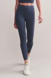 Rhone Revive Pockets 7/8 Leggings In Blue