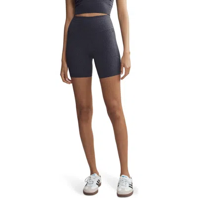 Rhone Revive Print 6" Pocket Bike Shorts In Navy Blue