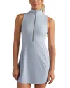 Rhone Reviveform Mock Neck Sport Dress In Blue