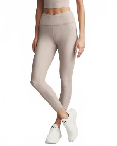 Rhone Ripple 7/8 Pocket Legging In Taupe