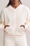 Rhone Ripple Hoodie In Cream