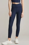 Rhone Ripple Pocket Ankle Leggings In Blue