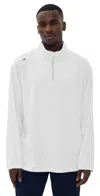 Rhone Rise Quarter Zip Pullover In White