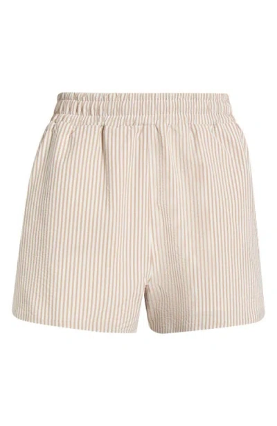 Rhone Saltair Pleated Shorts In Neutral
