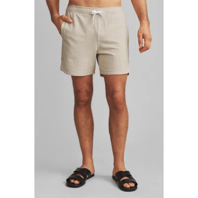 Rhone Seaside Terry Shorts In Neutral