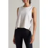 Rhone Serene Crop Performance Tank In Sand