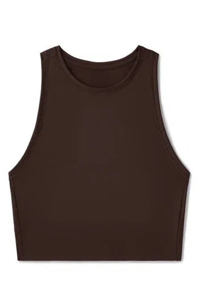 Rhone Serene Fitted Tank In Brown