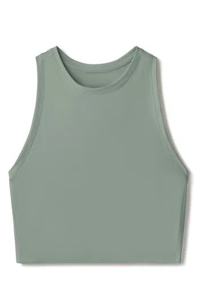 Rhone Serene Fitted Tank In Green
