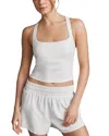 Rhone Serene Shelf Bra Tank Snow White
