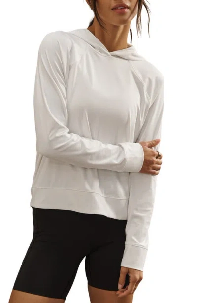 Rhone Serene Studio Hoodie In White