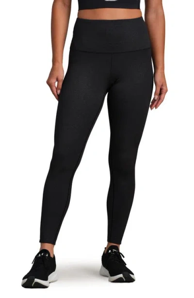Rhone Shimmer Ankle Leggings In Black