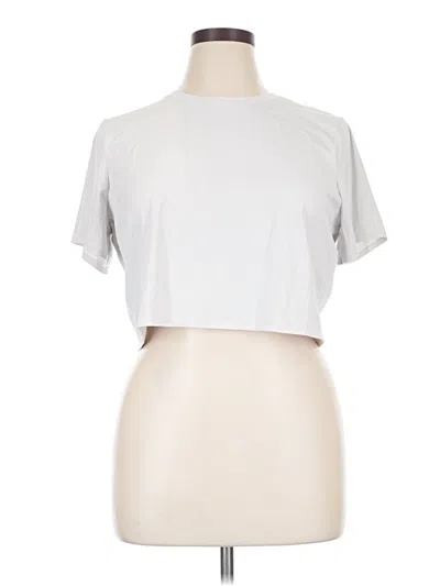 Pre-owned Rhone Short Sleeve T-shirt In Silver