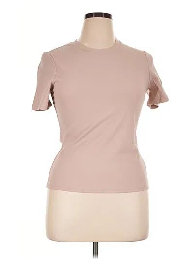 Pre-owned Rhone Short Sleeve Turtleneck In Tan