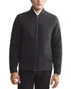 Rhone Skyline Quilted Jacket In Black