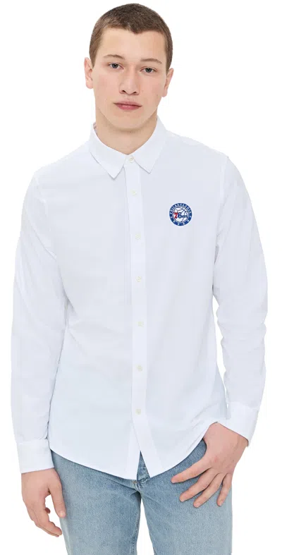 Rhone Slim Fit 76ers Commuter Shirt Business White