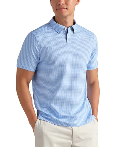 Rhone Slim Fit Commuter Polo Shirt In Blue