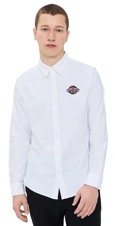 Rhone Slim Fit Rockets Commuter Shirt Business White