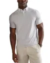Rhone Slim Fit Textured Commuter Polo Shirt In White