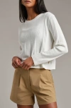 Rhone Somer Sweater In White