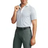 Rhone Spread Collar Performance Golf Polo In Green