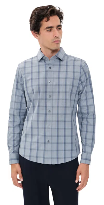 Rhone State Of Mind Shirt Vintage Ind Herringbone Plaid
