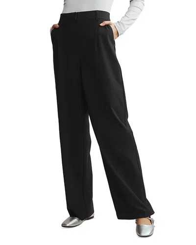 Rhone Commuter Pleat Pants In Black