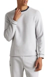 Rhone The Quantum Ribbed Pullover In White