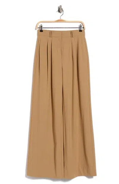 Rhone The Wide Leg Trousers In Neutral