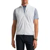 Rhone Top Flight Water Resistant Vest In Bright White