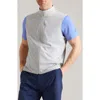 Rhone Top Flight Water Resistant Vest In Sleet Gray