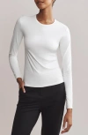 Rhone Ultimate Layer Long Sleeve T-shirt In Snow White