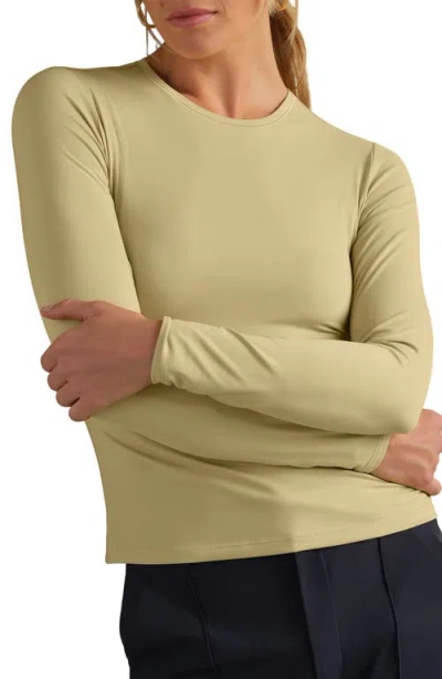 Rhone Ultimate Layer Long Sleeve T-shirt In Yellow